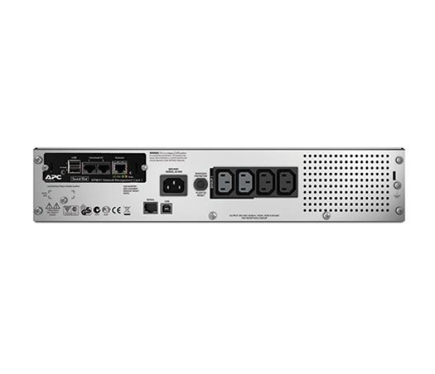 APC Smart-UPS (750VA/500W, 4xIEC, AVR, LCD, RACK) - 545980 - zdjęcie 2
